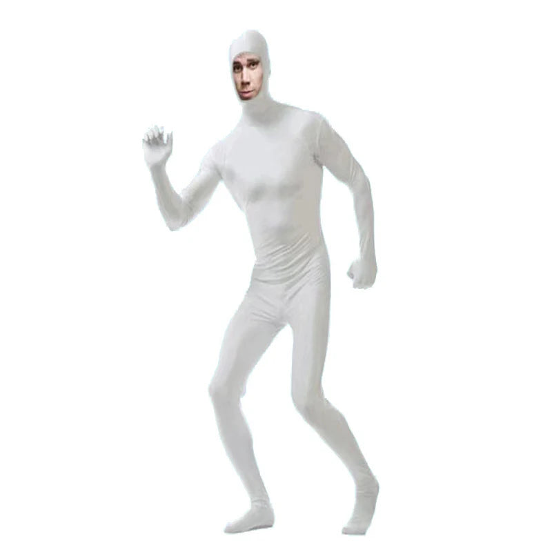 Colourful Adult Zentai Costume Bodysuit