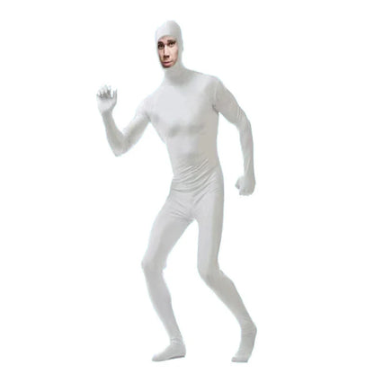 Colourful Adult Zentai Costume Bodysuit