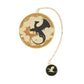 Metal Hanging Bookmark of Fourth Wing Dragons