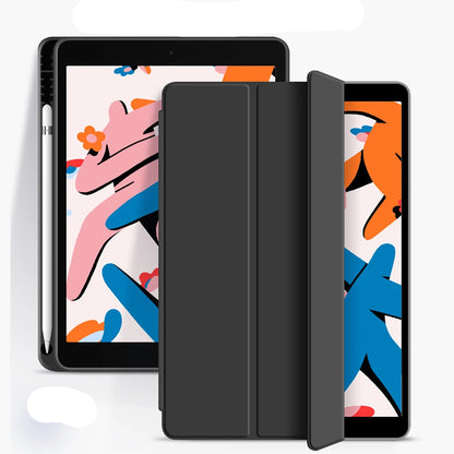Flip Case for Tablet with Tablet Pencil Holder (for iPad)