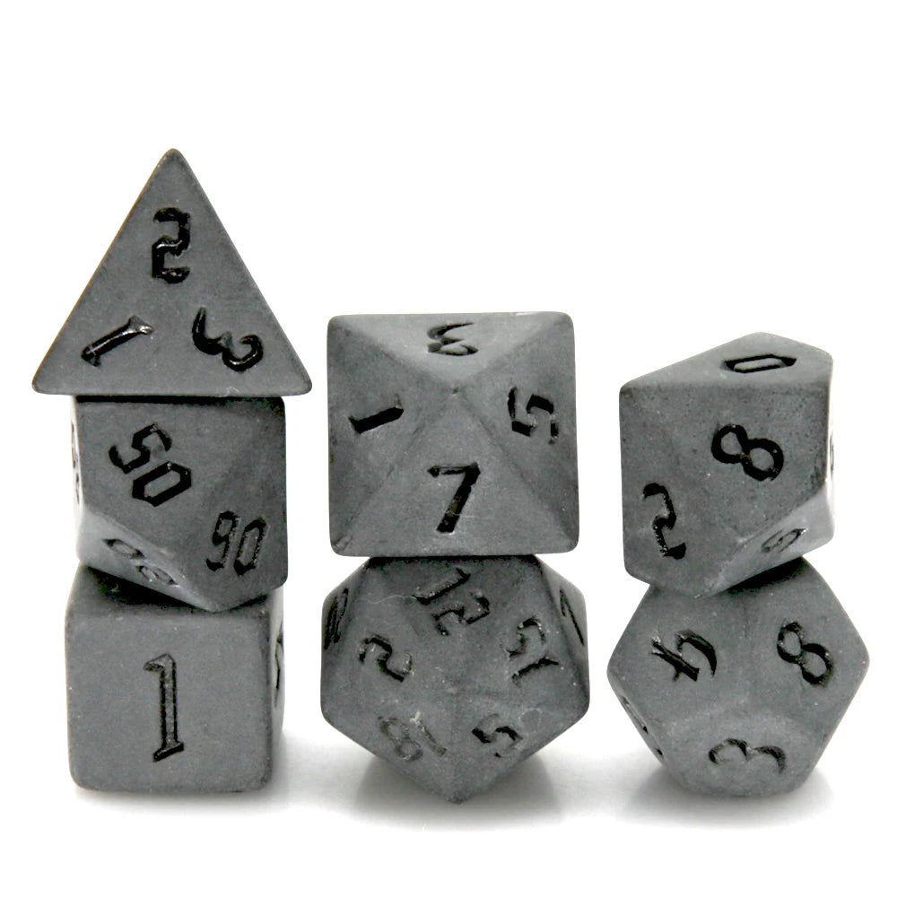 Colourful Resin Dice Set – 26 Designs for D&D and RPGs