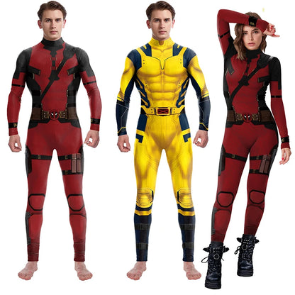 Unisex Adult Costume of Wolverine or Deadpool