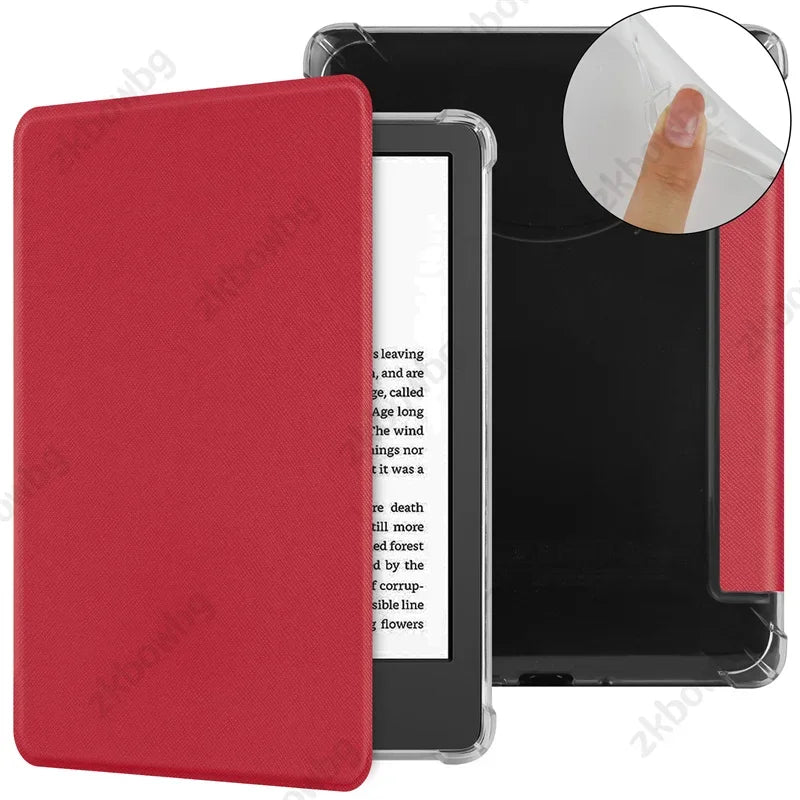 Silicone Back Smart Case for Kindle Paperwhite