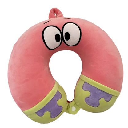 Travel Neck Pillow of SpongeBob or Patrick