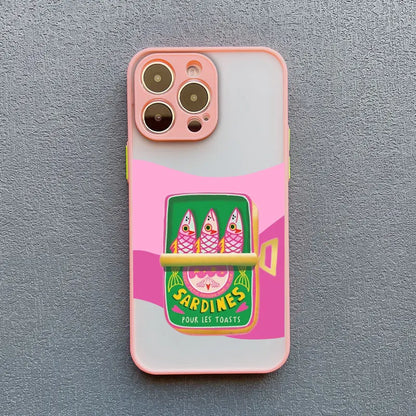 Sardines Funny Colourful Phone Case (for iPhone)