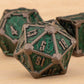 Dungeons and Dragons Metal Dice Set