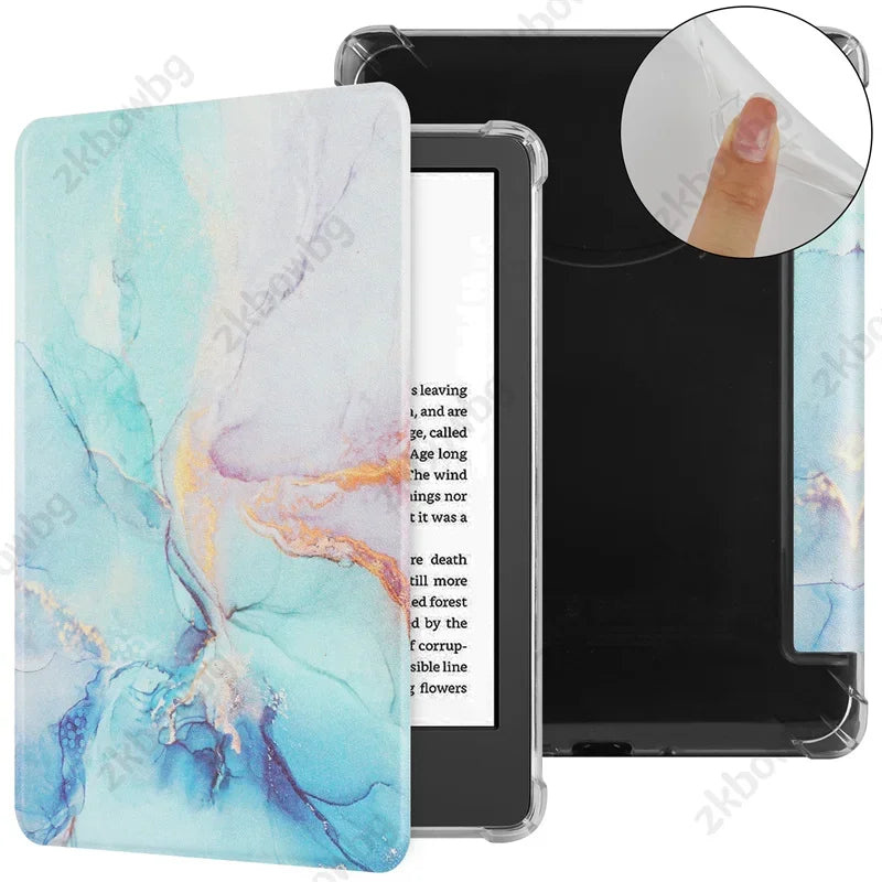 Silicone Back Smart Case for Kindle Paperwhite