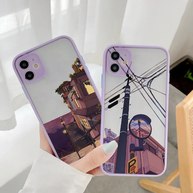 Asian Landscape Cityscape Phone Case (for iPhone)
