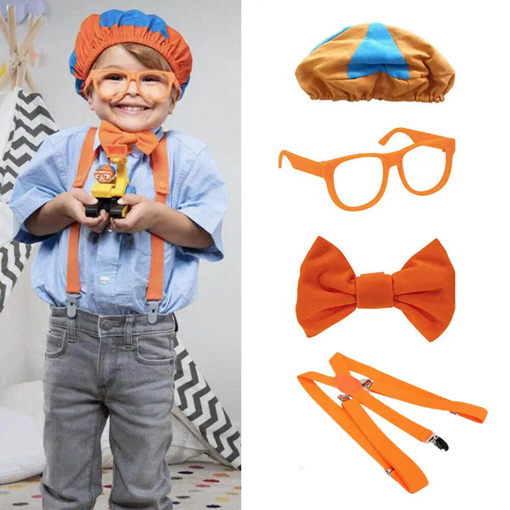 Blippi Inspired Kids Costume Set