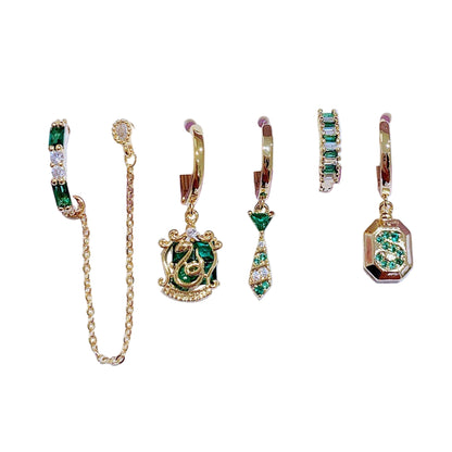 Earring Set 6pcs of Harry Potter Houses