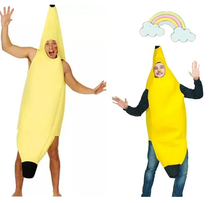 Kids & Adult Banana Funny Costume