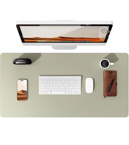 Large Colourful PU Leather Office Desk Mat