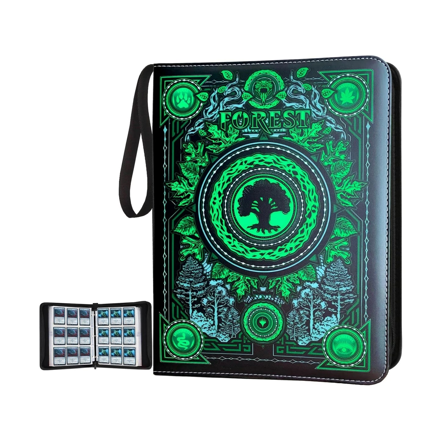 Card Collection Book (900 Card Capacity) Inspired by Magic The Gathering