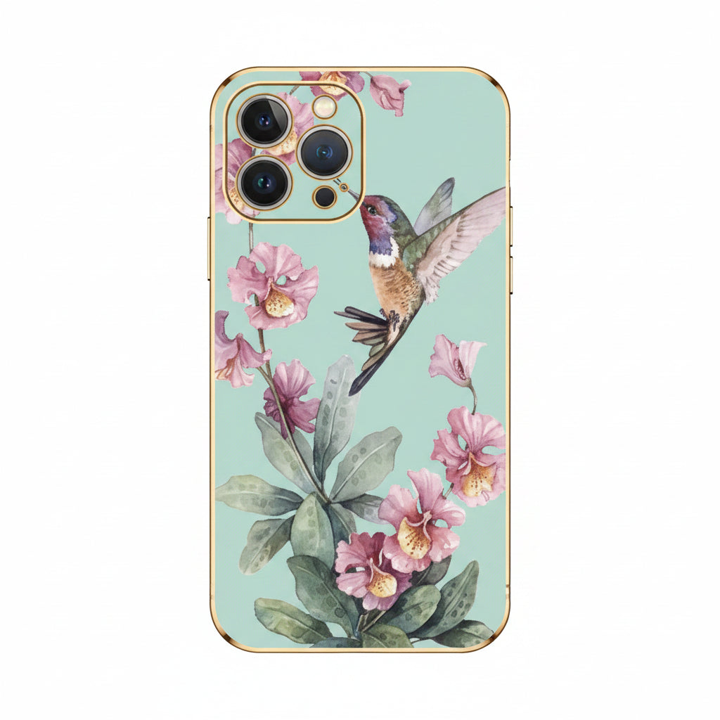 Hummingbird Garden Phone Case (for iPhone)