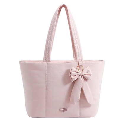 BAGSMART Office Tote Bag with Bow