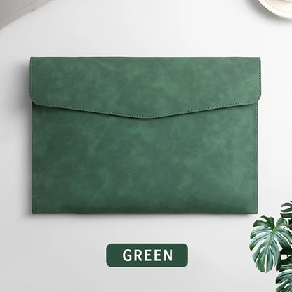 Faux Leather A4 Document Wallet
