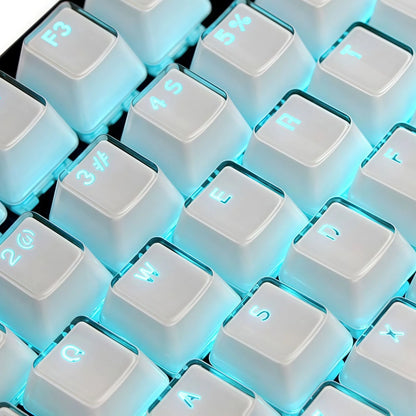 Jelly Crystal Keycaps 136 Keys for Mechanical Keyboard
