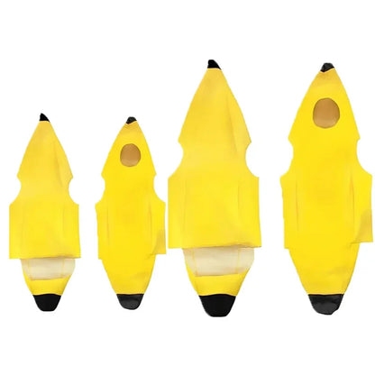 Kids & Adult Banana Funny Costume