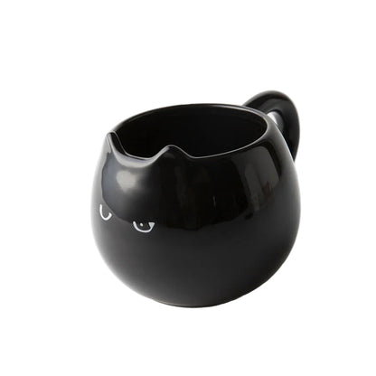 Black Ceramic Cat Mug