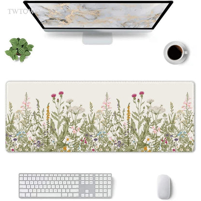 Cottage Garden Computer Desk Mat