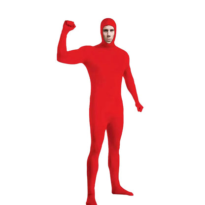 Colourful Adult Zentai Costume Bodysuit