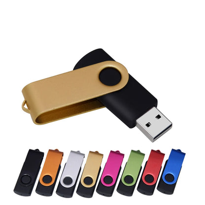 Metal Rotatable USB 2.0 Flash Drive