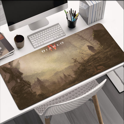 Anti-slip Computer Desk Mat of Diablo