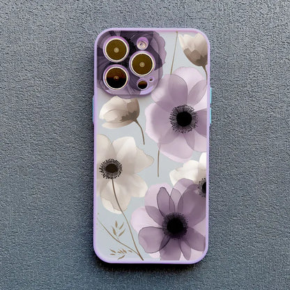 Floral Ink Wash Phone Case (for iPhone)