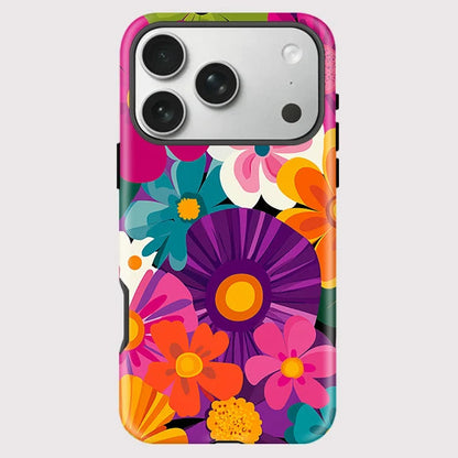 Flower Time Shockproof Phone Case (for iPhone)