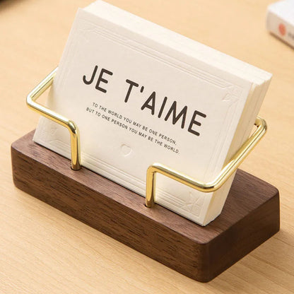 Desktop Business Card Holder