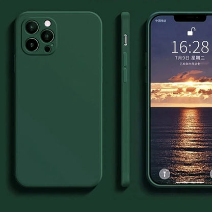 Luxury Liquid Silicone Shockproof iPhone Case - iPhone 11 Models
