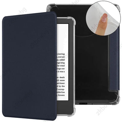 Silicone Back Smart Case for Kindle Paperwhite