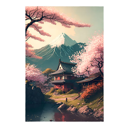 Wall Art Canvas Prints of Japanese Landscape