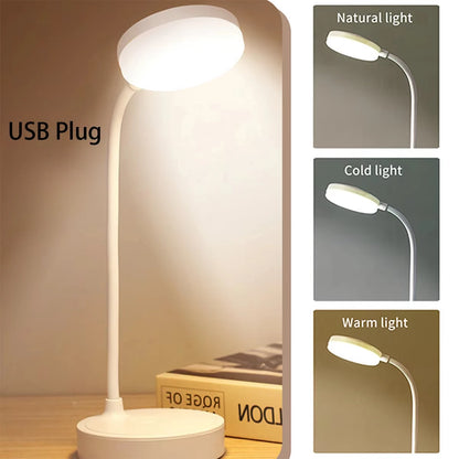Portable LED Tri-Colour Desk Lamp