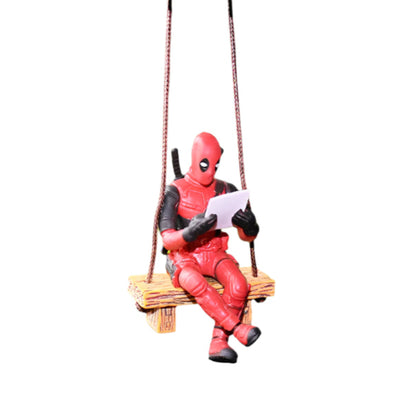 Novelty Car Mirror Accessory of Deadpool