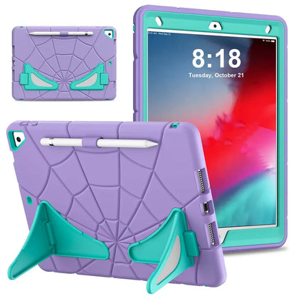 iPad 7th, 8th & 9th Generation Shockproof Tablet Case with Spiderman