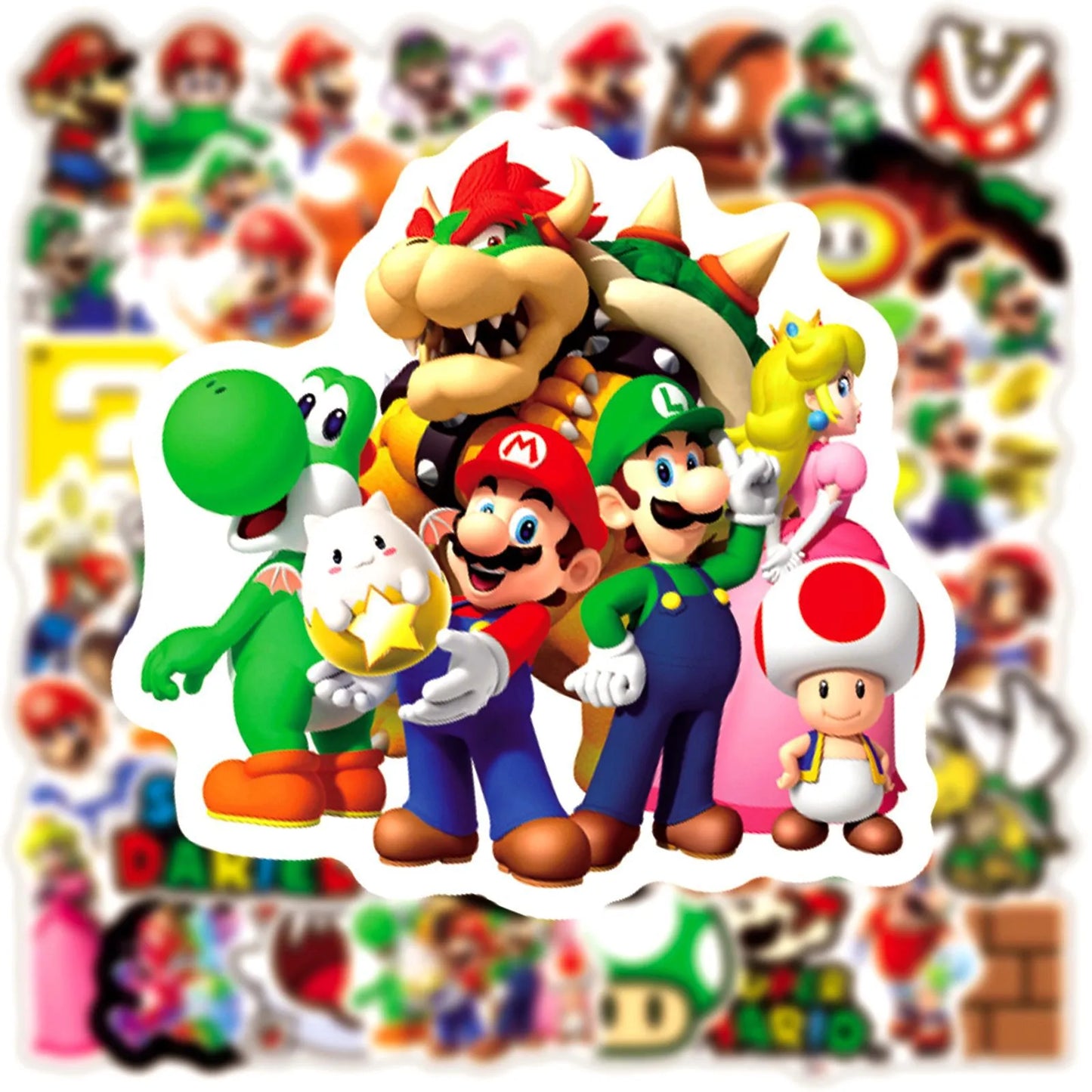 Super Mario Bros Sticker Pack (100pc)