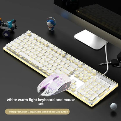 Ultra-Thin Silent Wired Mechanical Keyboard