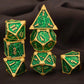 Dungeons and Dragons Metal Dice Set