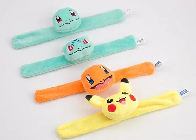 Pokémon Plush Snap Wristbands