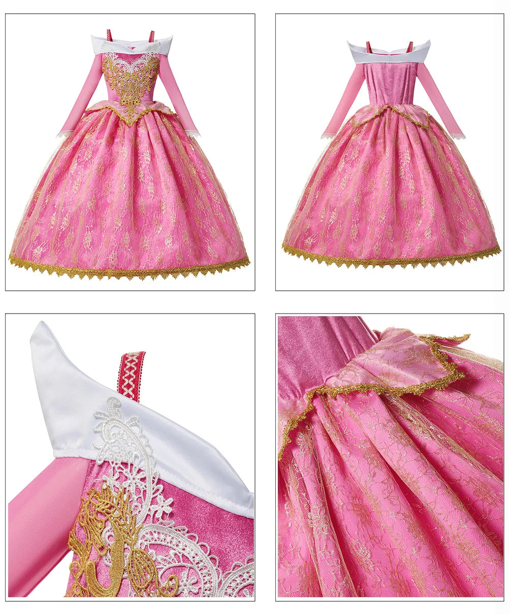 Sleeping Beauty Aurora Kids Costume