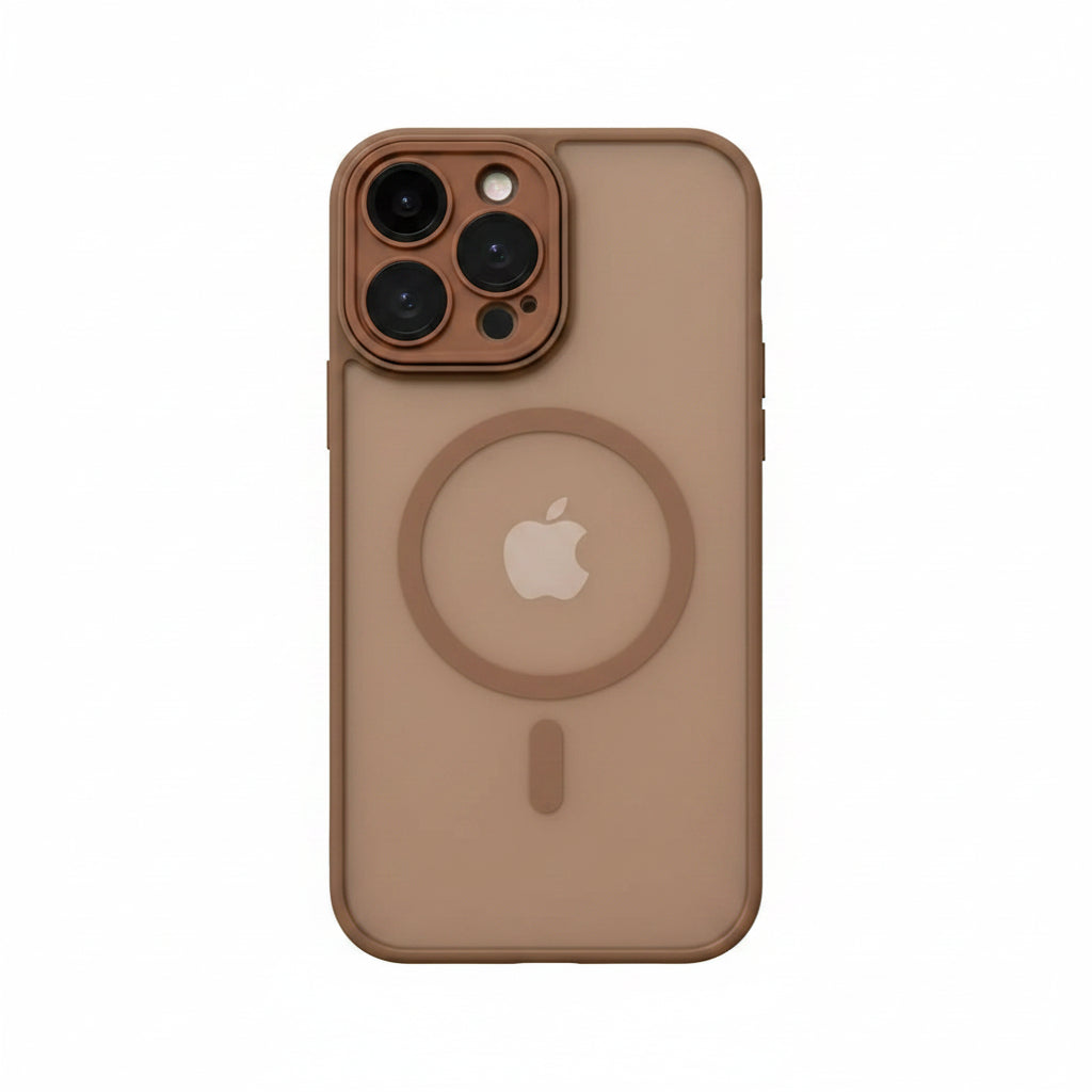 Lens Protection Translucent Phone Case (for iPhone)