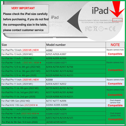 Protective Matte Tablet Flip Case (for iPad)