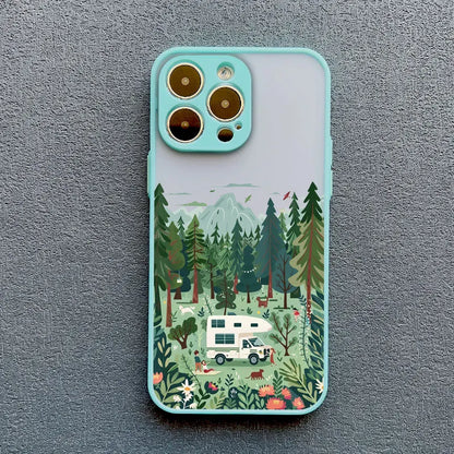 Van Life Forest Landscape Phone Case (for iPhone)