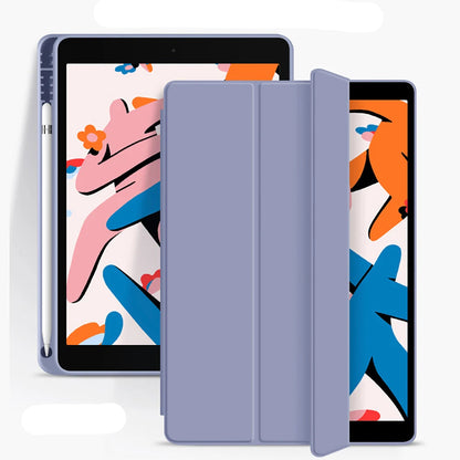 Flip Case for Tablet with Tablet Pencil Holder (for iPad)