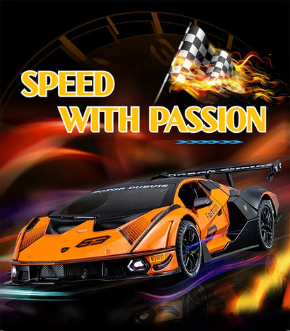 Battery-operated Model Car 1:24 of Lamborghini Essenza SCV12