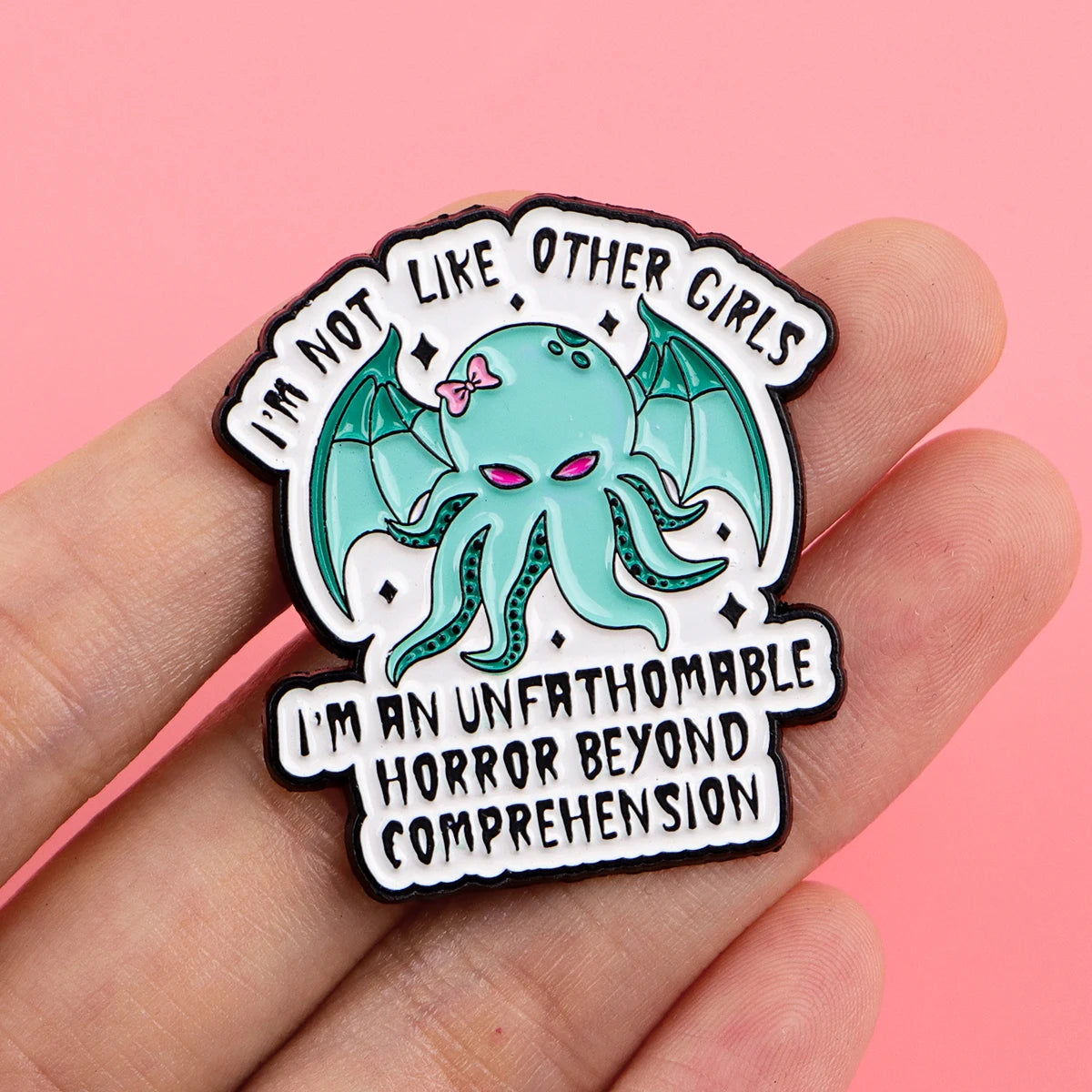 Not Like Other Girls Funny Enamel Pin