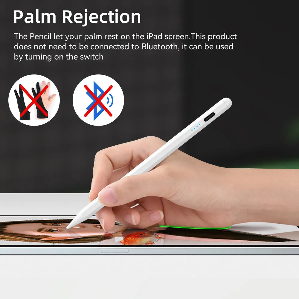 Smart Tablet Stylus with Palm Rejection