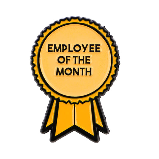 Employee of the Month Enamel Pin