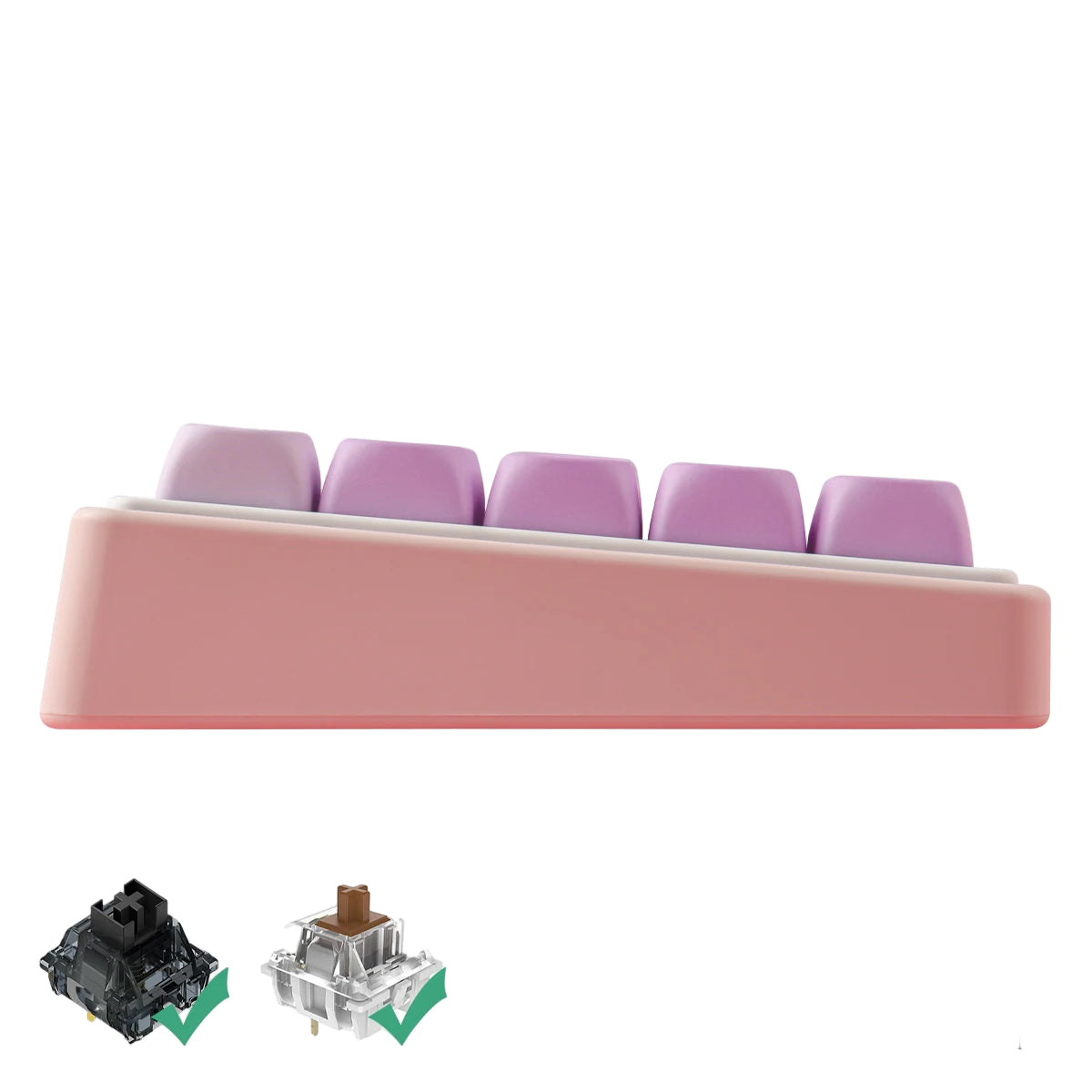 Colourful Gummies PBT Keycaps (126 Keys)